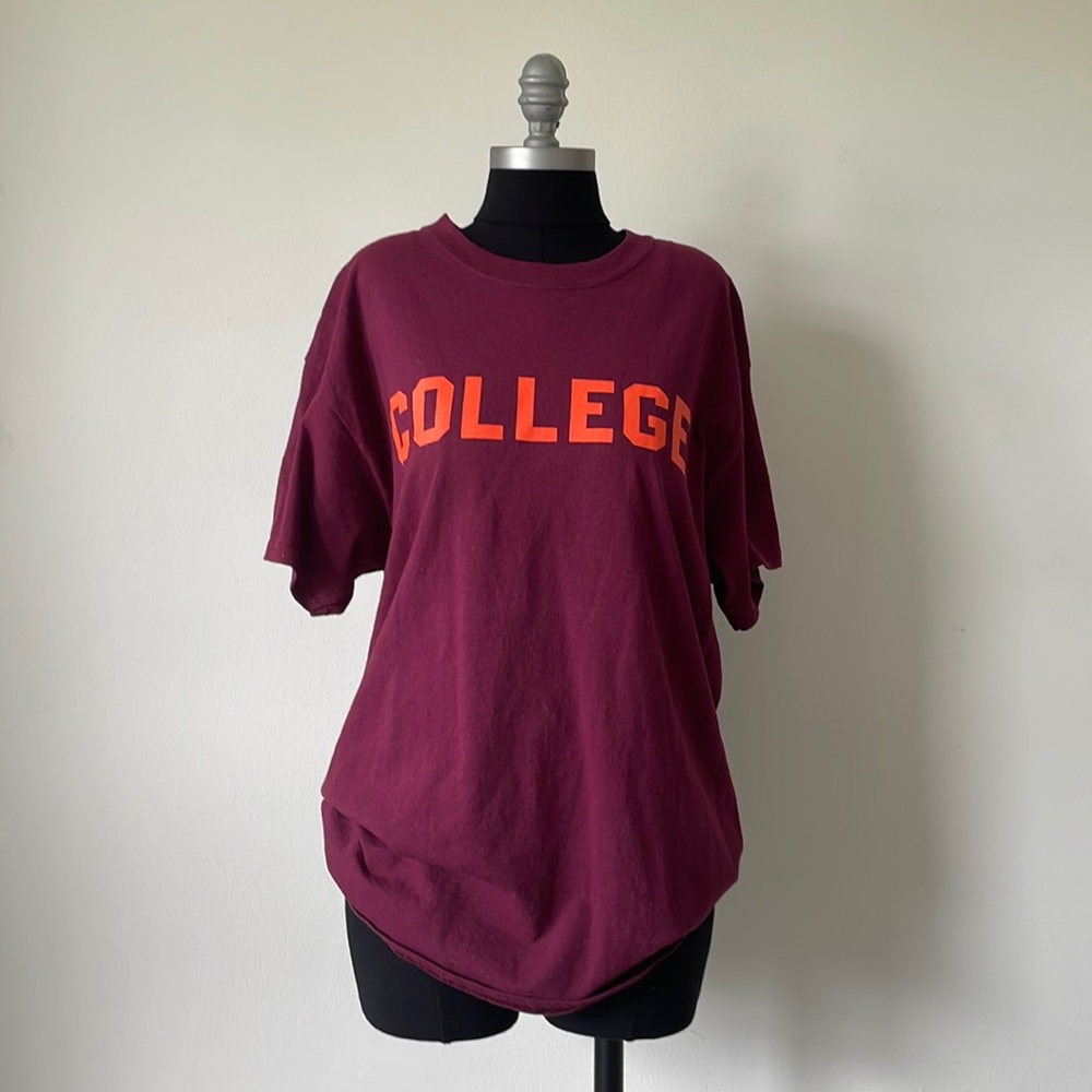 Virginia Tech Maroon Tshirt Large - Never Worn